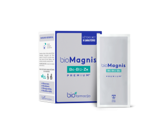 BioMagnis B6+B12+Zn Premium (28 packets)